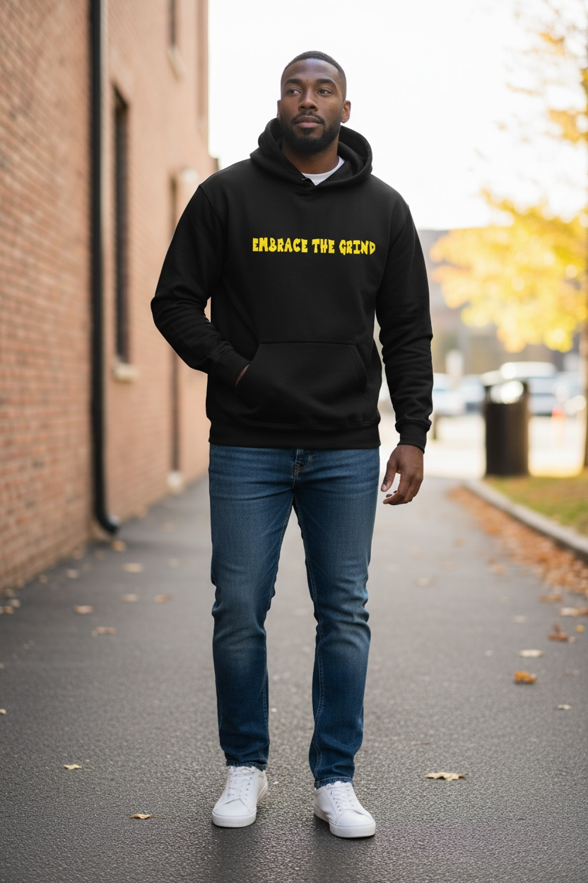 EMBRACE THE GRIND HOODIE